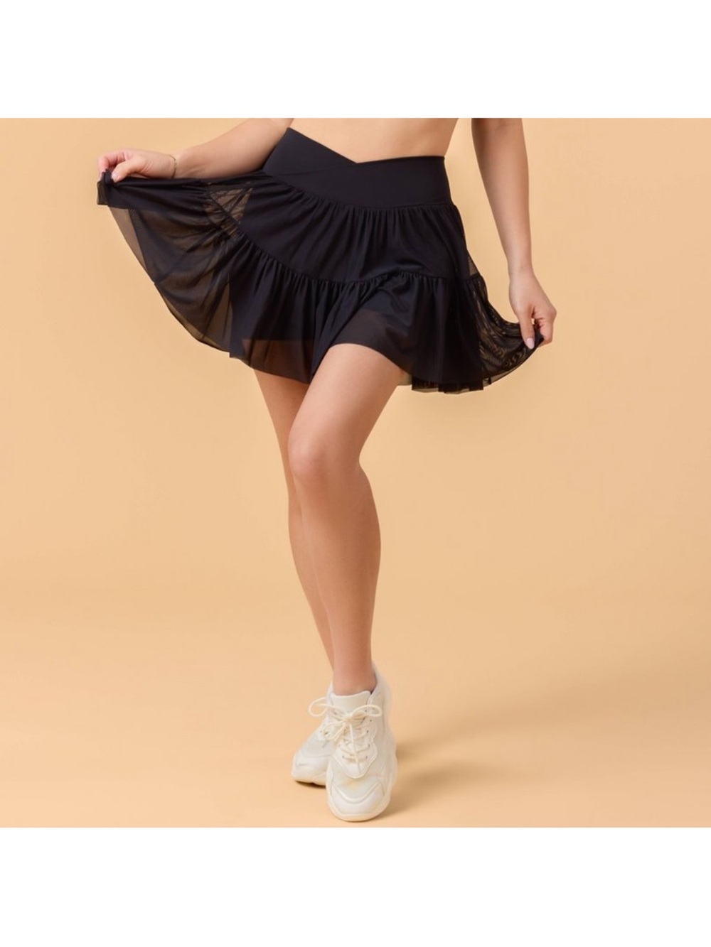 BLOGILATES BLACK BALLERINA SKORT